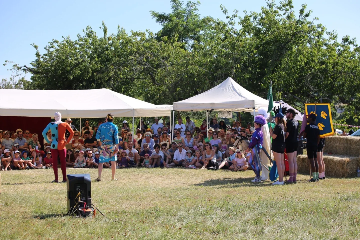 Performance devant le public